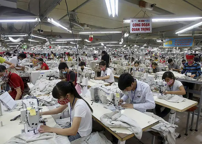 وضعیت تولید صادرات پوشاک از چین